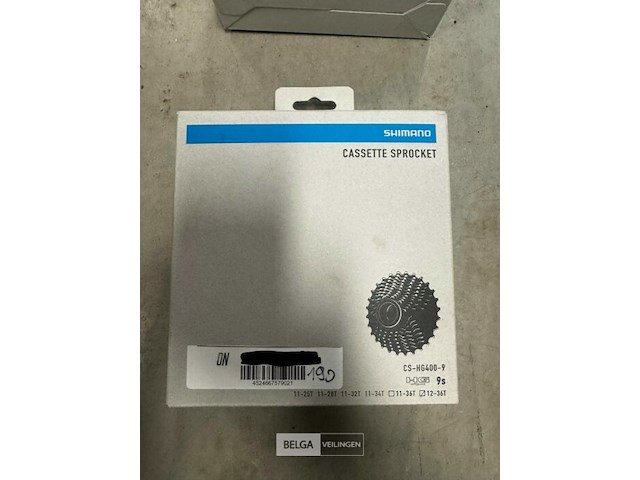 Shimano cassette cs-hg400-9 - afbeelding 1 van  1