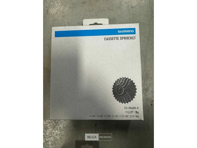 Shimano cassette cs-hg400-9 - afbeelding 1 van  1