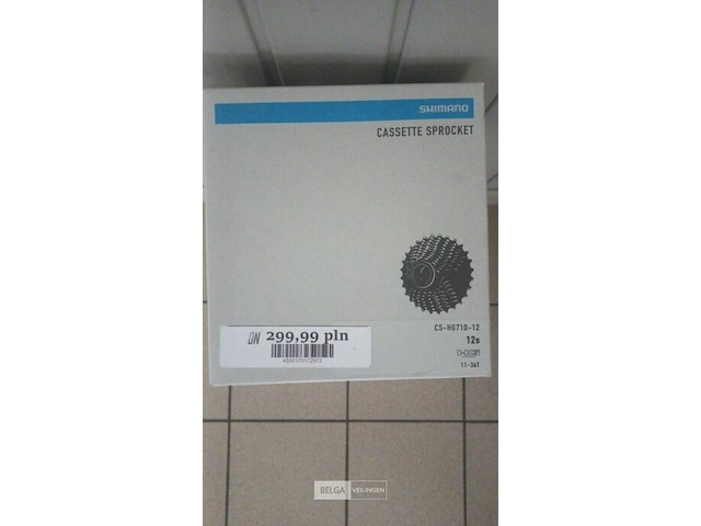 Shimano cs-hg710-12 cassette 12-speed 11-36t - afbeelding 1 van  1