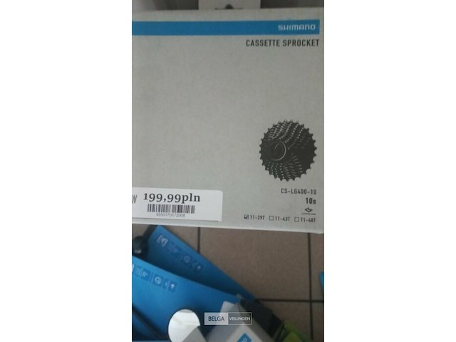 Shimano cs-lg400-10 cassette 10-speed 11-39t - afbeelding 1 van  1