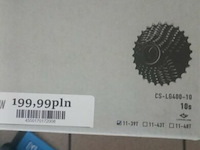 Shimano cs-lg400-10 cassette 10-speed 11-39t - afbeelding 1 van  1