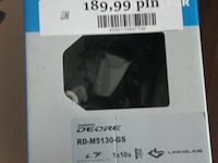 Shimano deore achterderailleur rd-m5130-gs 10-speed - afbeelding 1 van  1