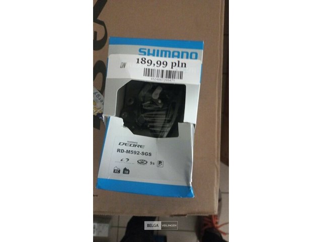 Shimano deore achterderailleur rd-m592-sgs 9-speed - afbeelding 1 van  1