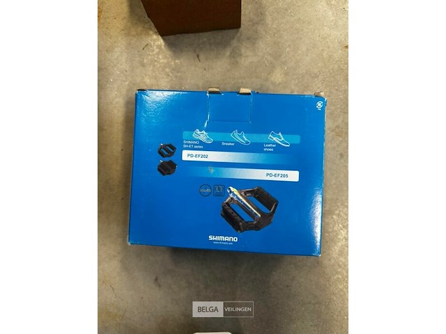 Shimano flat pedalen pd-ef205 - afbeelding 1 van  1