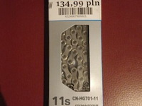 Shimano ketting cn-hg701-11 hg-x11 e-bike rated 116 schakels met quick-link - afbeelding 1 van  1