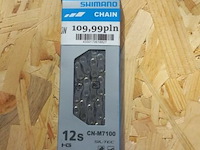 Shimano ketting cn-m6100 hg 12-speed 126 schakels met quick-link - afbeelding 1 van  1