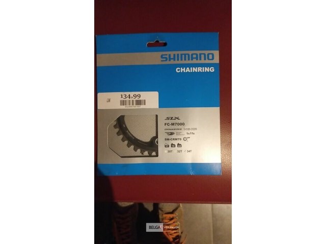 Shimano kettingblad 34t sm-crm70 voor fc-m7000-1 - afbeelding 1 van  1