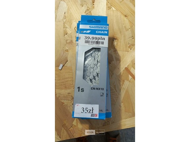 Shimano nexus ketting cn-nx10 single-speed 1/2 x 1/8 114 schakels met verbindingspen - afbeelding 1 van  1