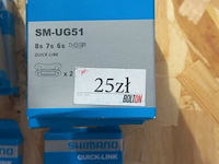Shimano quick-link sm-ug51 kettingschakel, 2 stuks - afbeelding 1 van  1