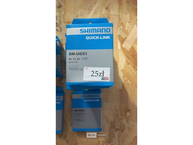 Shimano quick-link sm-ug51 kettingschakel, 2 stuks - afbeelding 1 van  1