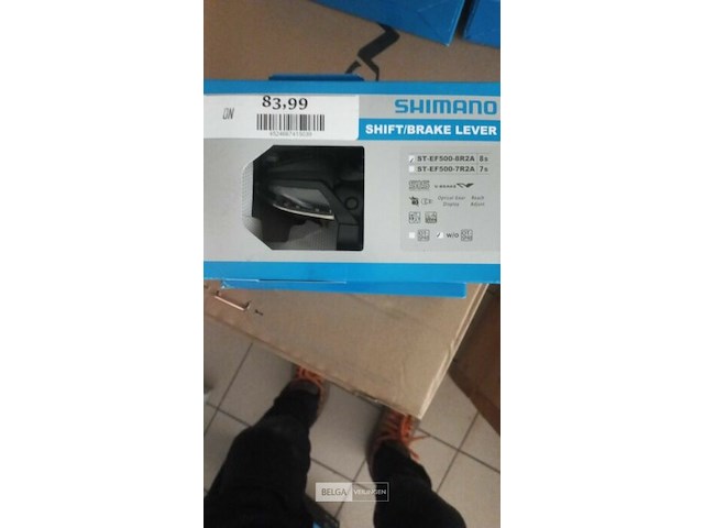 Shimano rechter schakel-/remhendel st-ef500 8-speed - afbeelding 1 van  1