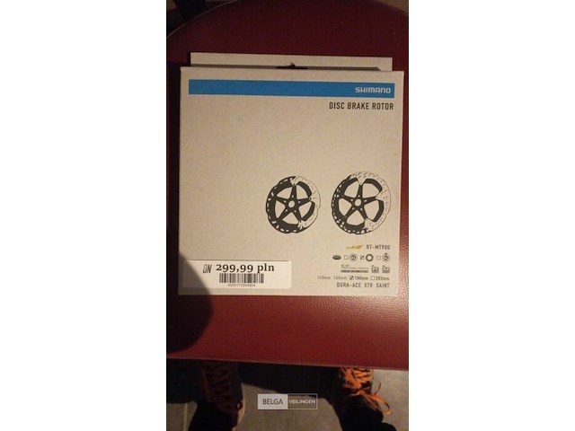 Shimano remschijf rt-mt900 center lock ice technologies freeza 180 mm - afbeelding 1 van  1