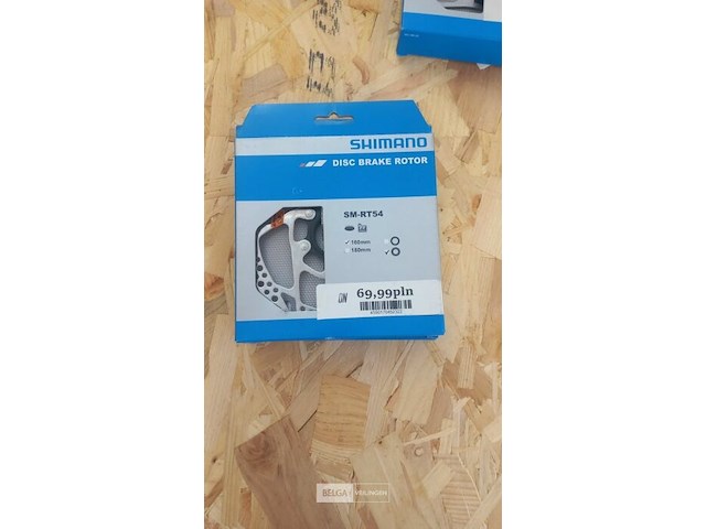 Shimano sm-rt54 remschijf 160 mm center lock - afbeelding 1 van  1