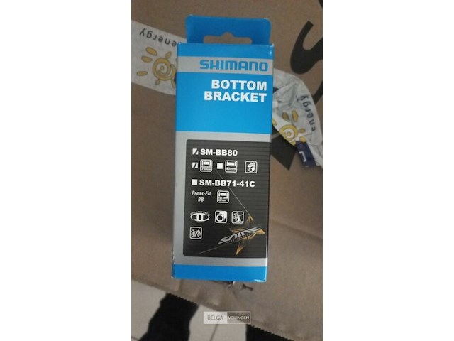 Shimano trapas sm-bb80 hollowtech ii 68/73 mm (bsa) - afbeelding 1 van  1