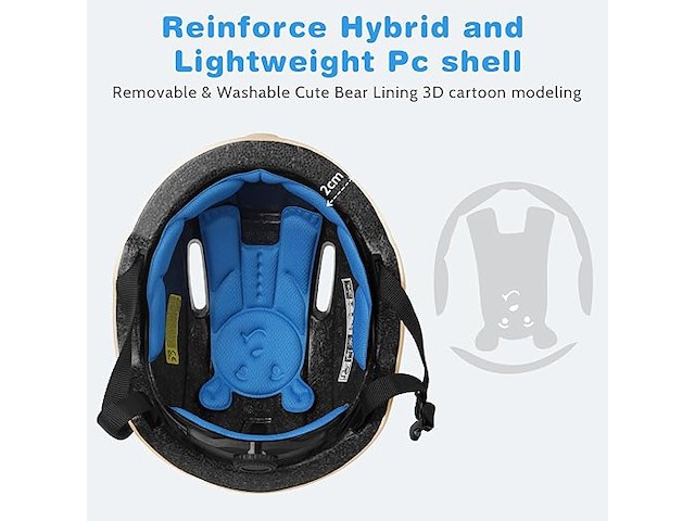 Shinmax fietshelm - afbeelding 4 van  5