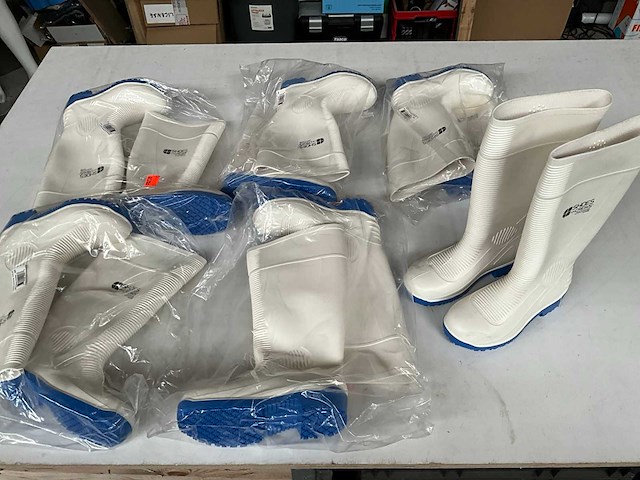 Shoes for crews paar waterproof pvc bastion rubber laars s4 maat 37 (6x) - afbeelding 1 van  1