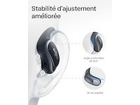 Shokz openfit air free-ear koptelefoons, draadloze bluetooth-koptelefoons met microfoon - afbeelding 3 van  7