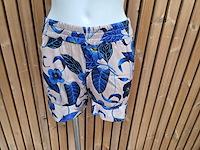 Short cobalt flower maat s - afbeelding 1 van  3