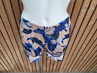 Short cobalt flower maat s - afbeelding 2 van  3