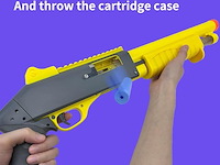 Shotgun speelgoedgeweer softdarts - afbeelding 2 van  3