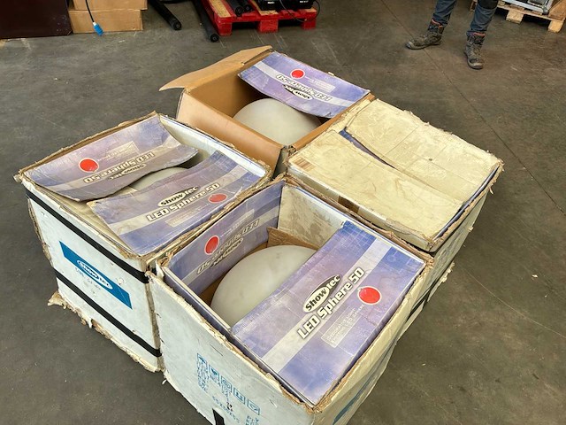 Show tec andere verlichtingstechnologie - ledbol - 4 stuks - afbeelding 6 van  12