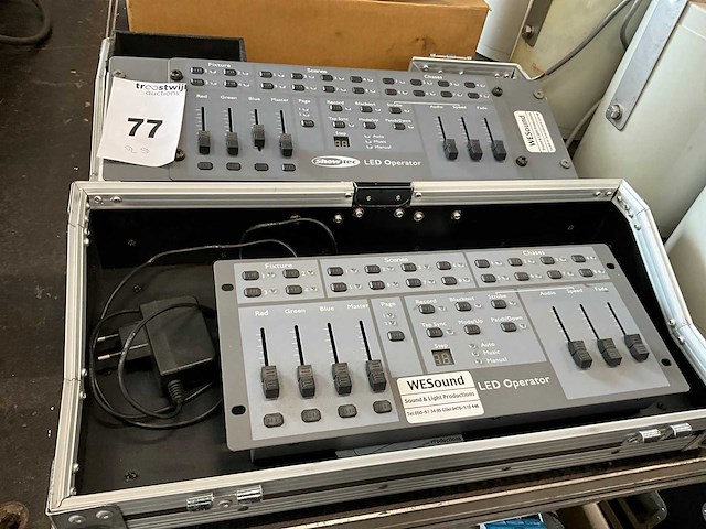 Show tec led operator licht controller (2x) - afbeelding 1 van  1