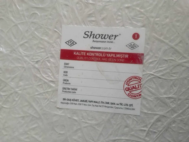 Showart panama douchebak (7x) - afbeelding 6 van  8