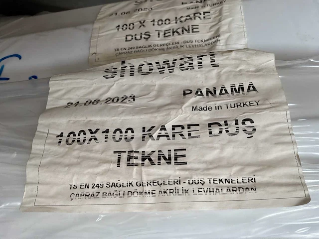 Showart panama douchebak (7x) - afbeelding 7 van  8