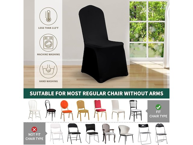 Showgeous stoelhoezen (20 stuks) - afbeelding 2 van  3