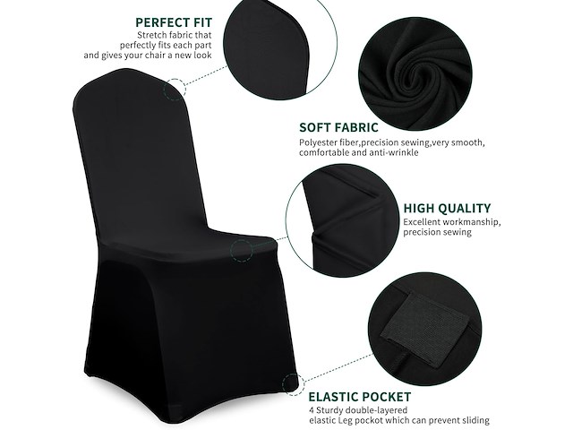 Showgeous stoelhoezen (20 stuks) - afbeelding 3 van  3