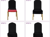 Showgeous stoelhoezen (20 stuks) - afbeelding 2 van  4