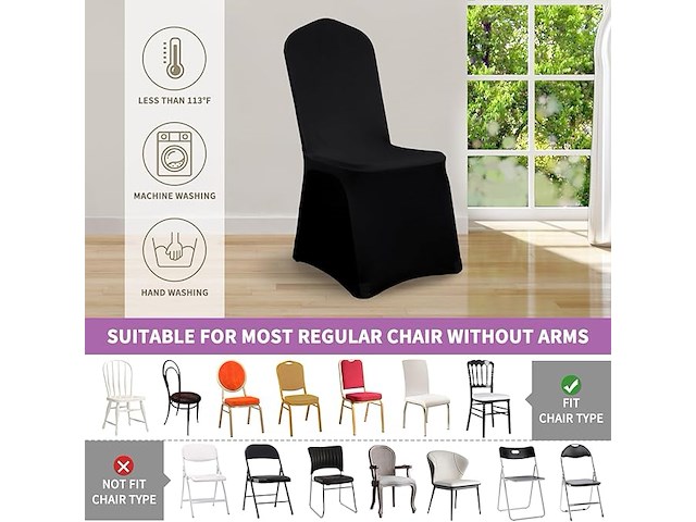 Showgeous stoelhoezen (20 stuks) - afbeelding 3 van  4