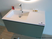 Showroom badkamermeubel vv enkele spoelbak afm 90x50cm