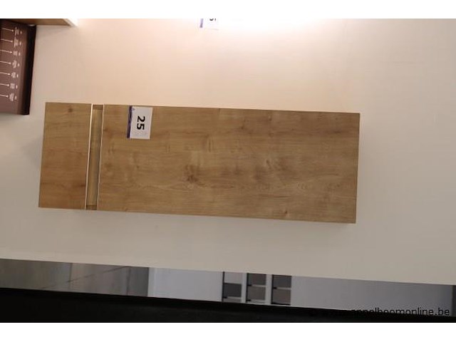 Showroom badkamermeubel vv enkele spoelbak plus kolomkast afm 140x51 / 102x35cm - afbeelding 2 van  5