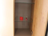 Showroom badkamermeubel vv enkele spoelbak plus kolomkast afm 140x51 / 102x35cm - afbeelding 4 van  5