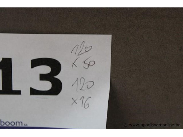 Showroom badkamermeubel vv enkele spoelbak plus spiegelkast afm 120x50 / 120x16cm - afbeelding 4 van  4