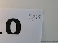 Showroom badkamerspiegel vv verlichting/verwarming diam 95cm - afbeelding 2 van  2