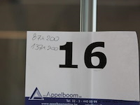 Showroom glazen douchecabine vv roldeur afm 87x200 / 137x200cm - afbeelding 3 van  3