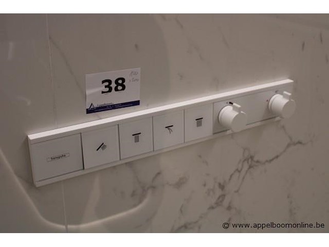 Showroom inloopdouche vv doucheglas afm 140x200cm - afbeelding 2 van  4