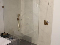 Showroom inloopdouche vv doucheglas afm 160x200cm