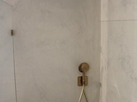 Showroom inloopdouche vv doucheglas afm 160x200cm - afbeelding 2 van  3