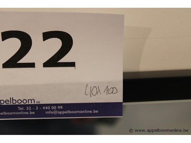 Showroom wandspiegel afm 40x100cm - afbeelding 2 van  2