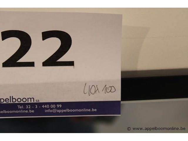 Showroom wandspiegel afm 40x100cm - afbeelding 2 van  2