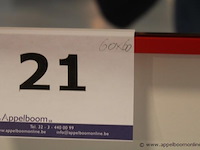 Showroom wandspiegel afm 60x60cm - afbeelding 2 van  2