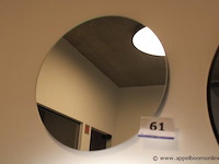 Showroom wandspiegel diam 50cm - afbeelding 1 van  1