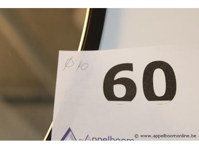 Showroom wandspiegel diam 70cm - afbeelding 2 van  2