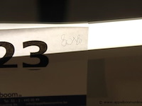 Showroom wandspiegel vv verlichting afm 80x80cm - afbeelding 2 van  2