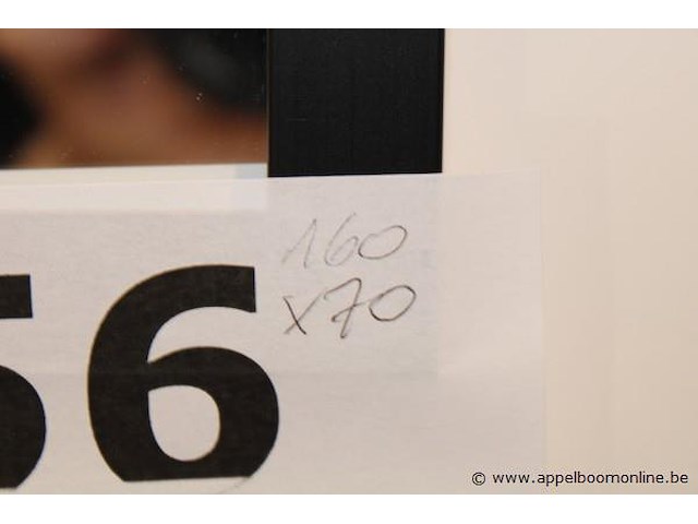 Showroom wandspiegel vv verlichting afm160x70cm - afbeelding 2 van  2