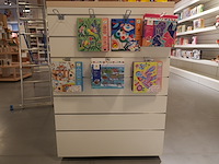Showroomkast – gondola dubbel met verstelbare schappen | wit - afbeelding 3 van  3