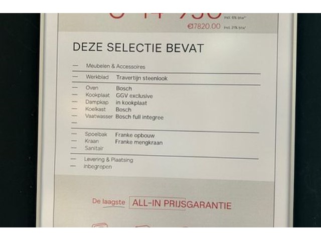 Showroomkeuken met eiland en toestellen - afbeelding 28 van  28